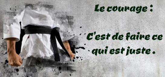 Valeur judo : le courage &ndash; Dojo Javen&eacute;en