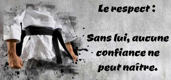 Valeur judo : le respect &ndash; Dojo Javen&eacute;en